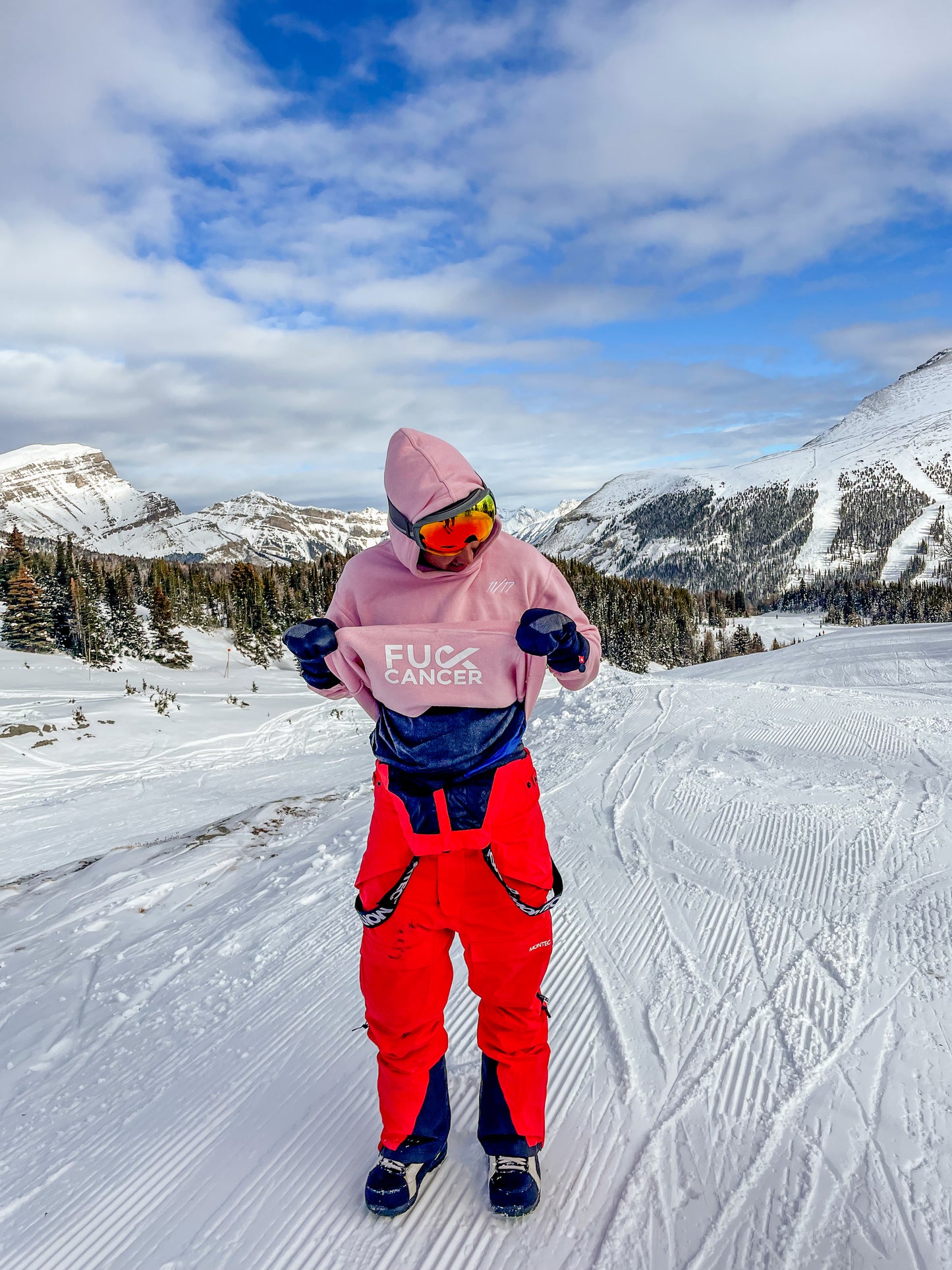 Breast Cancer Awareness Hoodie / Full Zip